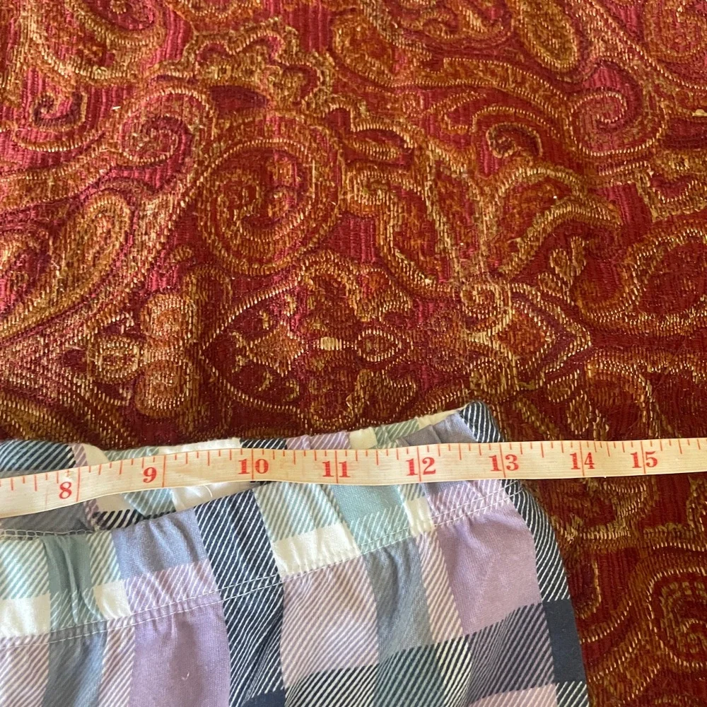 Plaid kids pajama pant
